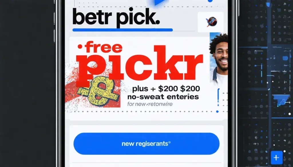 Betr Unveils Free Pick Plus $200 No-Sweat Entries for New Registrants
