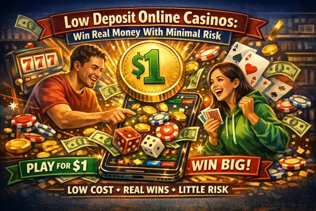 Low Deposit Online Casinos Let Players Win Real Money With Minimal Financial Risk